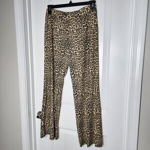 Medium | Jude Connally | EUC | Pull on Leopard Pants